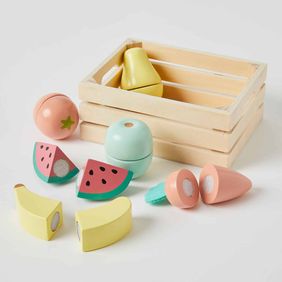 Wooden Fruit Play Set by Nordic Kids