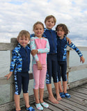 Boys Rashie Wetsuit Set Shark Print / Back Beach Co